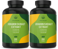 Johanniskraut Kapseln, Mit Vitamin B6, B12 & Fols&auml;ure, Vegan 480 St