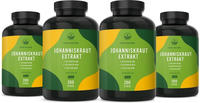 Johanniskraut Kapseln, Mit Vitamin B6, B12 & Fols&auml;ure, Vegan 960 St