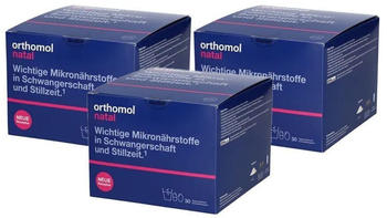 Orthomol Natal Kombipackung Granulat/Kapseln (3x30 Stk.)