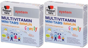 Doppelherz system Multivitamin Mini-Tabs family Portionsbeutel (2x20 Stk.)