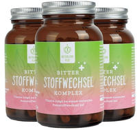 BitterLiebe&reg; Bitter Stoffwechsel Komplex - 90 hochdosierte Kapseln mit Cholin, Zink,