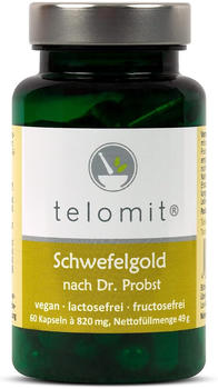 Telomit Schwefelgold Kapseln (60 Stk.)