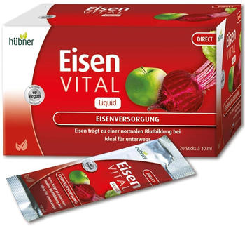 H&uuml;bner Eisen Vital Liquid Beutel (20 x 10ml)