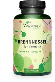 Vegavero Brennnessel Bio Extrakte Kapseln (120 Stk.)