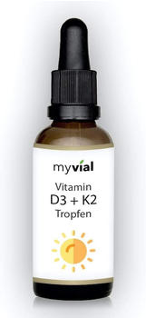 MyVial Vitamin D3 + K2 Tropfen (50ml)