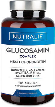Nutralie Glucosamin Complex MSM + Chondroitin Tabletten (120 Stk.)