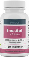 EXVital&reg; Inositol Vitamin B8 mit Fols&auml;ure 180 Tabletten 90 g