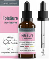 EXVital&reg; Fols&auml;ure Tropfen, Vitamin B9 50 ml