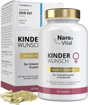 Naro Vital Kinderwunsch Kapseln (60 Stk.)
