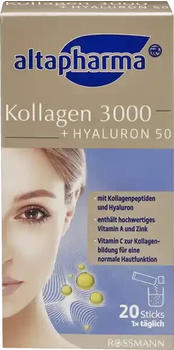 Altapharma Kollagen 3000 + Hyaluron 50 Sticks (20 Stk.)