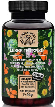 Scheunengut Leber Intenso+ Leber-Komplex Kapseln (120 Stk.)