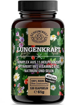 Scheunengut Lungenkraft Lungenkraut Kapseln (120 Stk.)