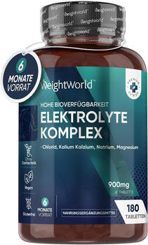 Weight World Elektrolyte Komplex Tabletten (180 Stk.)