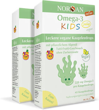 Norsan Omega-3 Kids Jelly Vegan Tutti-Frutti (2x45 Stk.)