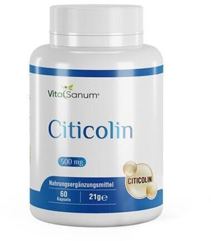 Vitasanum Citicolin 500 mg Kapseln (60 Stk.)