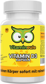 Vitamineule Vitamin D3 Kapseln (90 Stk.)