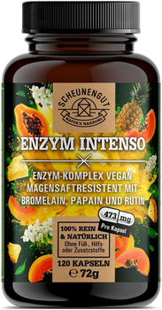 Scheunengut Enzym Intenso Bromelain Papain Komplex Kapseln (120 Stk.)