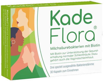 Dr. Kade KadeFlora Milchs&auml;urebakterien mit Biotin Kapseln (30 Stk.)