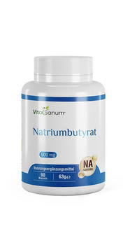 Vitasanum Natriumbutyrat 600mg Kapseln (90 Stk.)