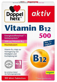 Doppelherz aktiv Vitamin B12 500 Mini-Tabletten (30 Stk.)