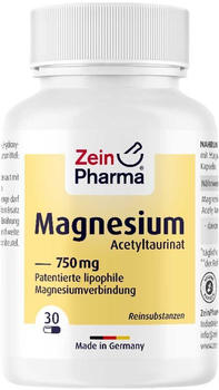 ZeinPharma Magnesium Acetyltaurinat Kapseln (30 Stk.)