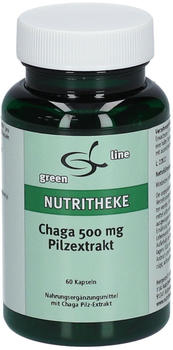 11 A Nutritheke Greenline Chaga 500mg Pilzextrakt Kapseln (60 Stk.)