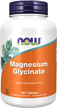 Now Foods Magnesium Glycinate Tabletten (180 Stk.)