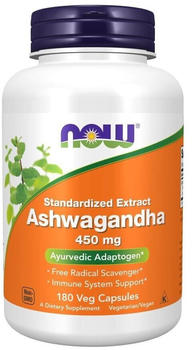 Now Foods Ashwagandha 450 mg Kapseln (180 Stk.)