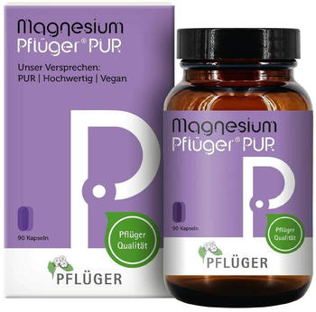 A. Pflüger Magnesium Pflüger Pur 125 mg Kapseln (90 Stk.) – Hochwertige Inhaltsstoffe für Ihre Gesundheit