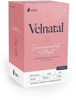 Exeltis Velnatal 2 Schwangerschaft + Stillzeit Weichkapseln (90 Stk.)