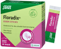 PZN-DE 19104765, SALUS Pharma Floradix Eisen Sticks Pulver Salus 43 g,...