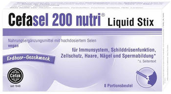 Cefak KG Cefasel 200 nutri Liquid Stix (8 Stk.)