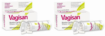 Dr. August Wolff Vagisan Biotin-Lacto Kapseln (2x30 Stk.)
