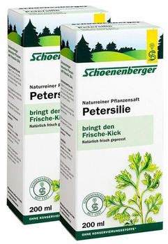 Salus Pharma Petersilie Saft Sch&ouml;nenberger Heilpflanzens&auml;fte (2x200 ml)