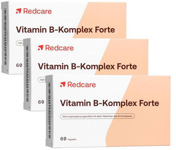 Shop-Apotheke Vitamin B-Komplex Forte RedCare Kapseln (3x60 Stk.)