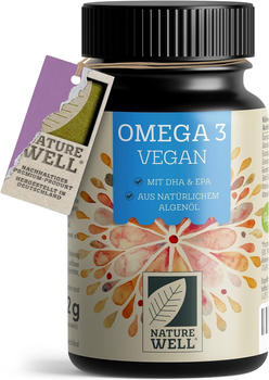 NatureWell Omega-3 vegan Kapseln (60 Stk.)