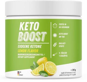 Glory Products Keto Boost Exogene Ketone Pulver Lemon (345 g)