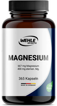 Wehle Sports Magnesium Kapseln (365 Stk.)