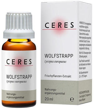 Ceres Wolfstrapp Lycopus Europaeus Extrakt Tropfen (20ml)