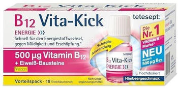 Tetesept B12 Vita-Kick 500µg Trinkfläschschen (18 Stk.)