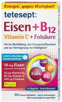Tetesept Eisen+b12 Vitamin C+fols&auml;ure Filmtabl. 30 St
