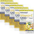 Tetesept Vitamin C 1.200 + Zink + D3 Depot Tabletten