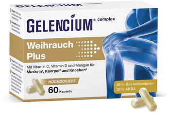 Heilpflanzenwohl Gelencium Weihrauch Plus hochdosiert Kapseln 60 Stk.