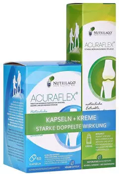 Nutrilago Acuraflex Kapseln + Creme (60 Stk. + 100ml)