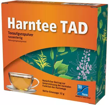 Tad Pharma Harntee Teeaufgusspulver 16 x 2 g