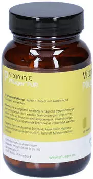 Pflüger Vitamin C Pflüger Pur 250mg Kapseln (120 Stk.) – Erhöhen Sie Ihre Vitalität mit Pflüger Vitamin C Pflüger Pur 250mg Kapseln (120 Stk.)