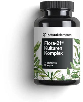 natural elements Flora 21 Kulturen Komplex Kapseln (180 Stk.)