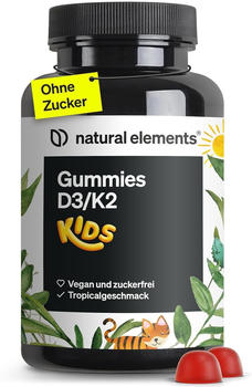 natural elements Vitamin D3/K2 Kids Gummies (120 Stk.)