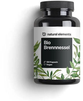 natural elements Bio Brennnessel Kapseln (180 Stk.)