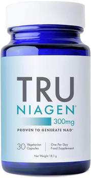 Tru Niagen Nicotinamide Ribosid NAD+ 300mg Kapseln (30 Stk.)
